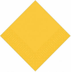 Luxury Yellow Napkins 20×20 Cm 1-Ply – 720 Piec...