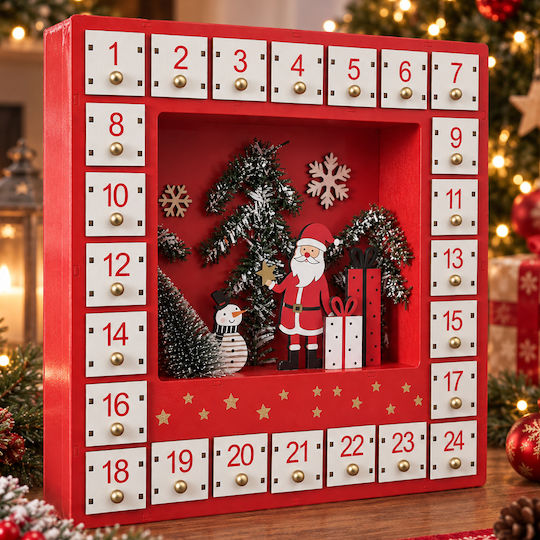 Bakaji Advent Calendar Dear Santa DIY