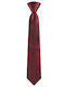 Monte Napoleone Men’s Silk Tie in Burgundy