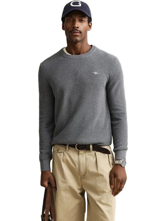 Gant Πουλόβερ Mid Gray