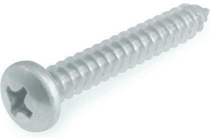 Suki Inox-Schraube DIN 7981 mit Durchmesser M4,2 und Länge 19 mm, 10 Stück