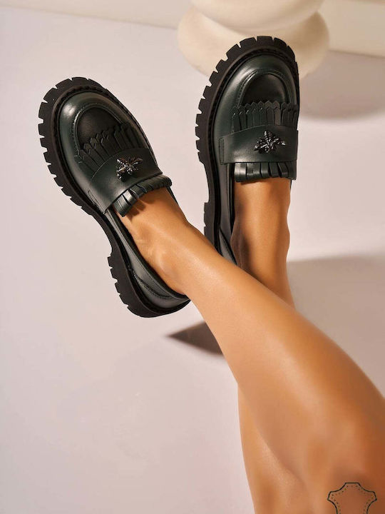 Botinelli Ziney Mocasini de Piele pentru Femei ...