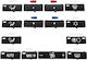 Bmw X5 E53 00-06 Air Conditioning Panel Buttons 14 Pcs Set