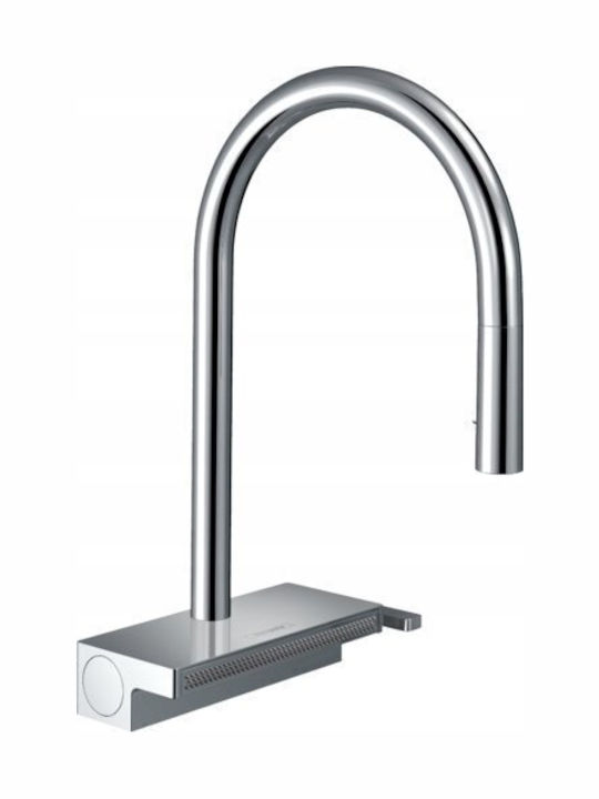Hansgrohe Πάγκου με Αποσπώμενο Ντουζ Ασημί 73837000 Hansgrohe Πάγκου με Αποσπώμενο Ντουζ Ασημί 73837000