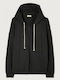 Carbon Melange Hooded Sweatshirt