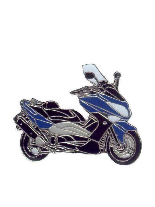 Yamaha T-Max 2008 Blue Pin Brooch Keychain