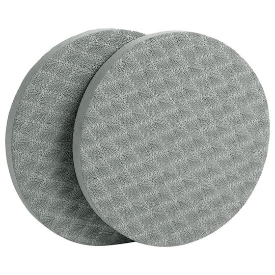 Комплект от 2 защитни подложки за колене и китки Yoga Support Pads Сиви