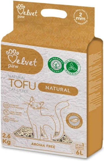 Tofu Nisip pentru pisici Tofu cu miros natural 6 l