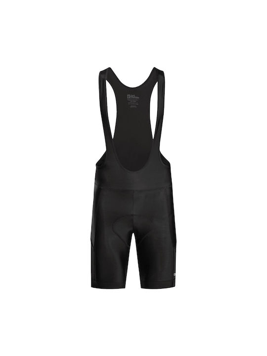 Jack Wolfskin Colanți de Ciclism pentru Bărbați cu Bretele Negri
