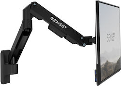 SENSE7 Стойка за стенен монтаж на монитор до 32" с рамо (223343) SENSE7 Стойка за стенен монтаж на монитор до 32" с рамо (223343)