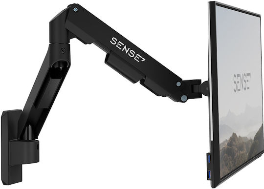 SENSE7 Επιτοίχια Βάση Οθόνης έως 32" με Βραχίονα (223343)