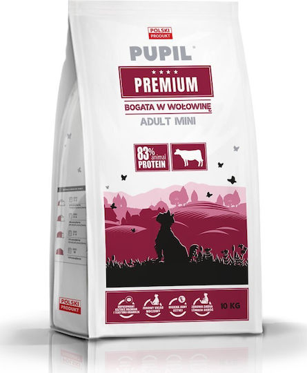 10kg Dry Dog Food for Small Breeds with Beef