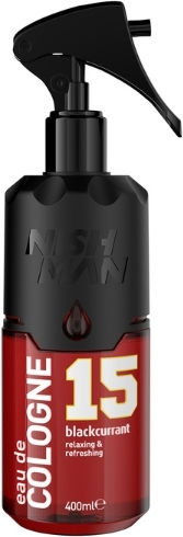 NISHMAN Blackcurrant No. 15 Aftershave Cologne 400 ml