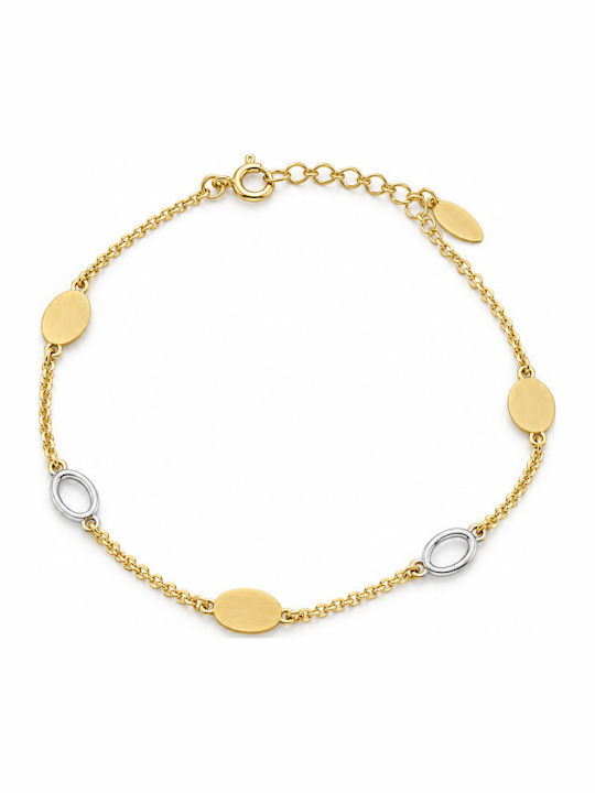 Atofio Kosmima Women's Bracelet in 9K Gold