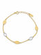 Atofio Kosmima Women's Bracelet in 9K Gold