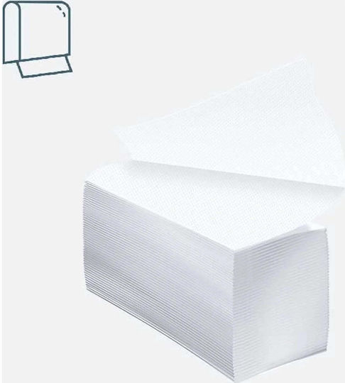 Smart Z-Fold Hand Towels 2-Ply White