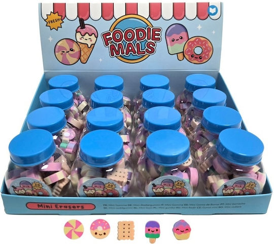 Puckator Pencil Eraser Set 20pcs