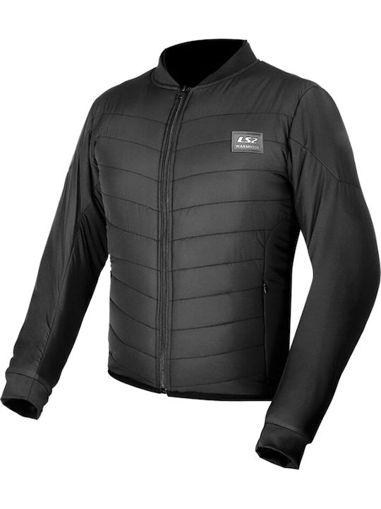 LS2 Warmride Χειμερινό Ανδρικό Μπουφάν Μηχανής Μαύρο