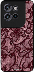 Sonique Diva Series Hülle für Motorola Edge 60 Neo 5G, Burgunderrot, Spitze Sonique Diva Series Hülle für Motorola Edge 60 Neo 5G, Burgunderrot, Spitze