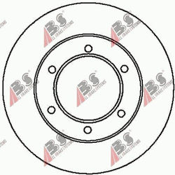 Disc de Frână Mitsubishi Canter 86 Față Mb295971 Disc de Frână Mitsubishi Canter 86 Față Mb295971