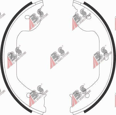 Saboti de frână BMW 5 E60 03 Manual 34411165546