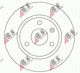 Brake Disc Citroen Ax 1.4d-1.5d 97 95661811