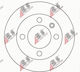 Brake Disc Citroen Xantia 93-02 Rear 95667811