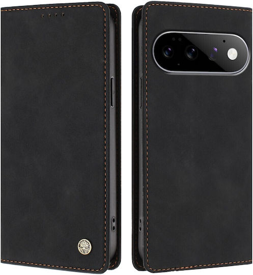 Roots Book Case Schwarz Google Pixel 11 5G/11 Pro 5G