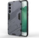 Punk Armor Твърд Калъф със Стойка Сив Samsung Galaxy S23 Plus 5G