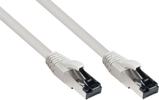 Alcasa SF/UTP Cat.8.1 Ethernet Network Cable 0.5m Grey