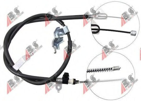Handbrake Cable Toyota Yaris 06 Left Rear 464300d050