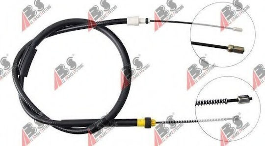 Handbremsseil Citroen ZX 96-97 Hinten Rechts 4745k5