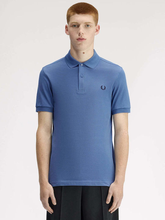 Fred Perry Tricou Polo cu Mânecă Scurtă Ace Blu...