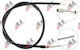 Handbrake Cable Hyundai Sonata 88-98 Left 5976034001