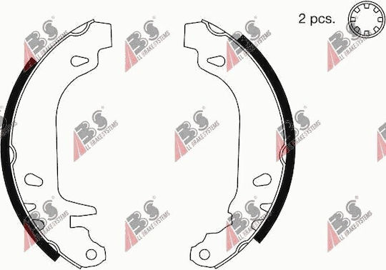 Peugeot 306 Brake Shoes 94 180mm 4241g3