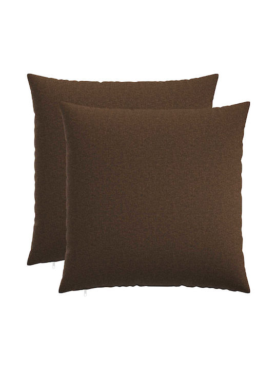 vidaXL Sofakissen Heerlen Braun 80x80 cm 928503