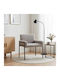 Relax-Sessel Hellgrau 62x58x73cm