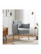 Relax-Sessel Hellgrau 60x65x76 cm