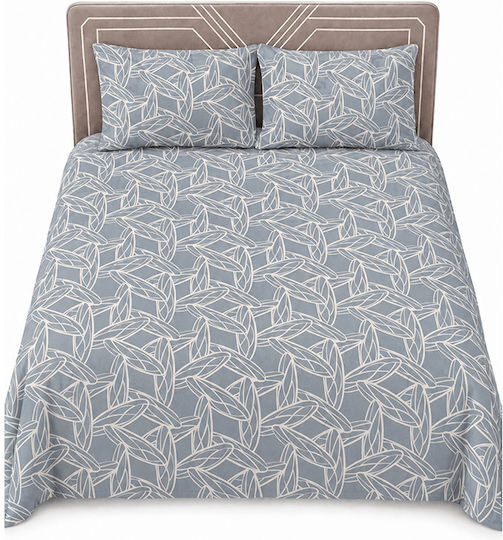 Comfort King Size Set 4 Pcs 260x220cm Light Blue Comfort King Size Set 4 Pcs 260x220cm Light Blue
