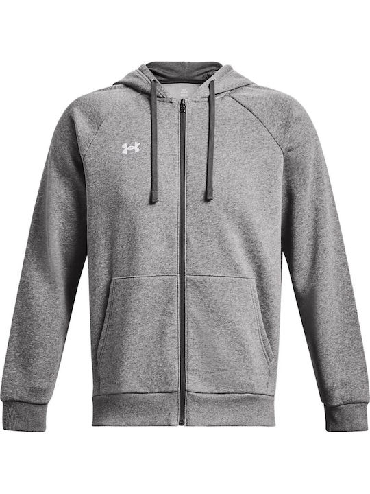 Under Armour Rival Fleece Jacke mit Kapuze Navy...