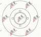 Disc de frână Opel Kadett B C 67-79 569008