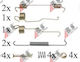 Fiat Siena Shoe Springs 96 7550804