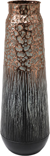 Trends Black Metallic Vase 20x20xH53.7cm Trends Black Metallic Vase 20x20xH53.7cm