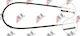 Handbrake Cable Fiat Albea 02 Pt 46847417