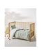Kentia Jinu Cotton Baby Crib Sheets Set Green 120x170cm 3 Pieces