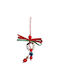 XMASfest Hufeisen-Glücksbringer aus Metall 15 cm