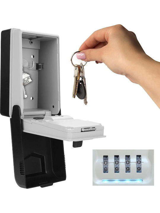 4-digit Outdoor Waterproof Solid Κλειδοθήκη με Κλειδαριά