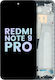 Οθόνη με Μηχανισμό Αφής και Πλαίσιο για Xiaomi Redmi Note 9 Pro (Γκρι)