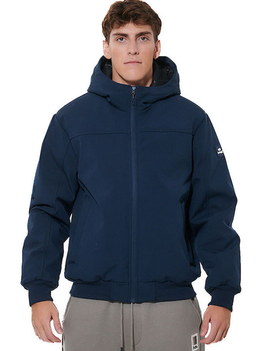 Body Action Spellbound Blue Bomber Jacket