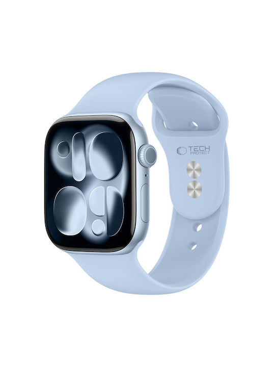 Tech-Protect Λουράκι Σιλικόνης Γαλάζιο (Apple Watch 38/40/41/42mm)